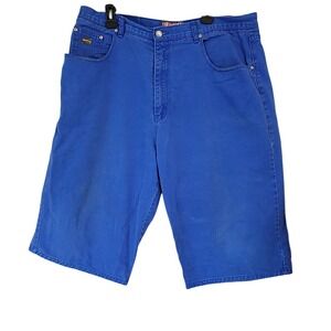 Vintage Umungus Introspect Men's‎ Blue Denim Jean Shorts, 90s Style, Size 40